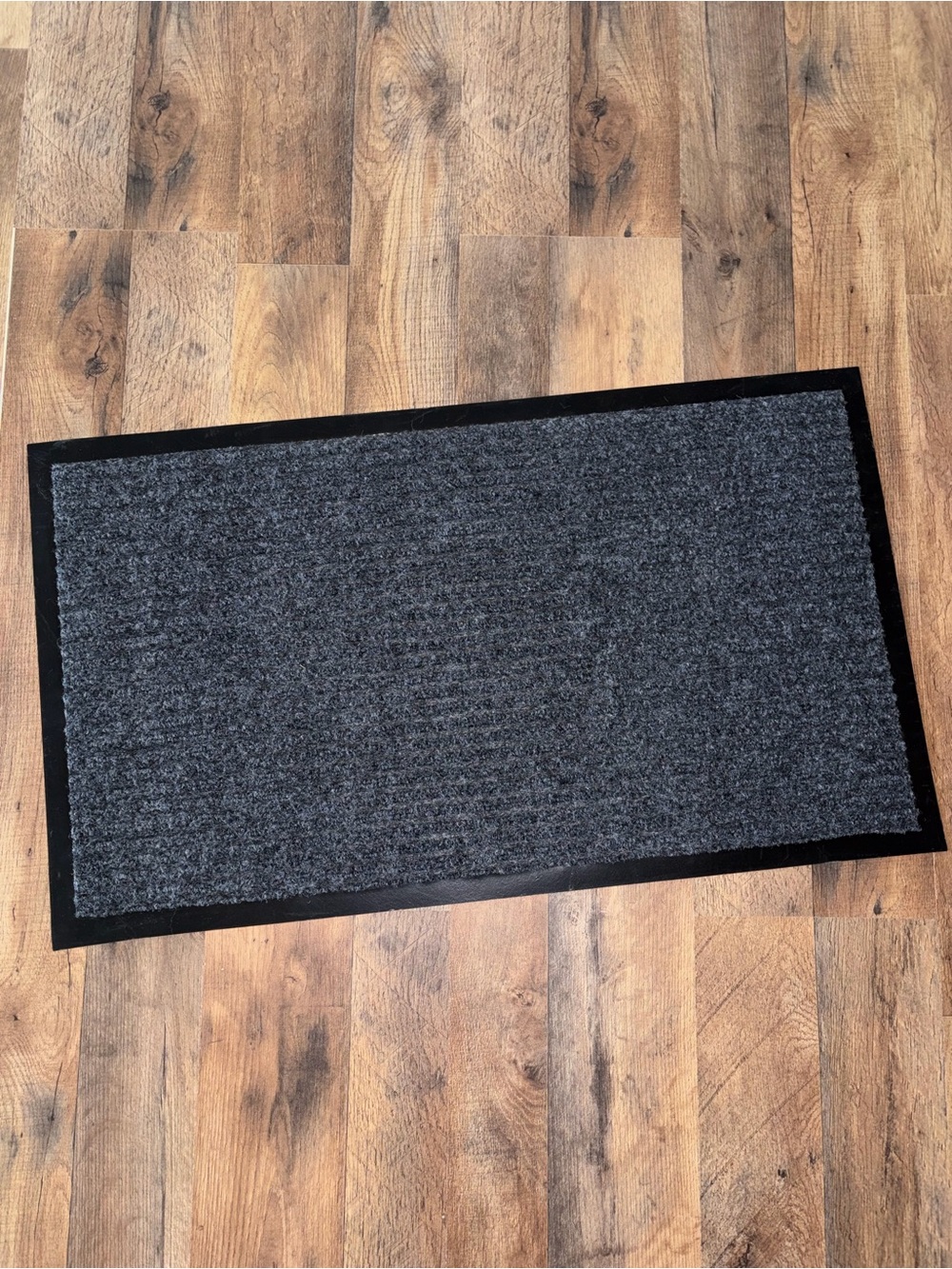Gray Indoor/Outdoor Entrance Rug - Home Accents